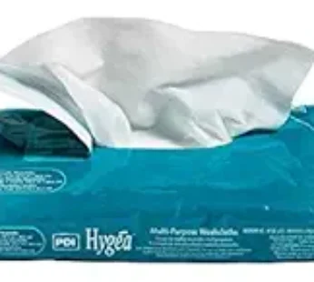 Hygea Personal Cleansing Wipe 8 x 12″ J22750, 12 Pack 576 Wipes