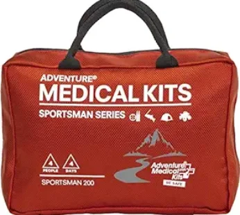 Adventure Medical Kits Sportsman Series 200 Outdoor First Aid Kit – 82 Pieces