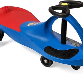 The Original PlasmaCar by PlaSmart – Blue – Ride On Toy, Ages 3 yrs and Up, No batteries, gears, or pedals, Twist, Turn, Wiggle for endless fun