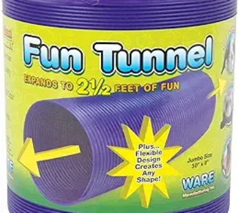 Ware Manufacturing Fun Tunnels Play Tube for Small Pets, 30 X 8 Inches – Large