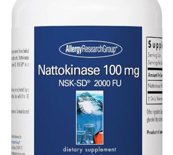 Allergy Research Group – Nattokinase Supplement NSK-SD 2000 FU, 100mg