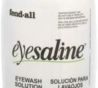 Fendall Eyesaline Eyewash Saline Solution Bottle Refill, 32 oz