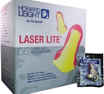 Howard Leight Laser Lite Foam Earplugs No Cords – MS92260 (1 Box) by Howard Leight