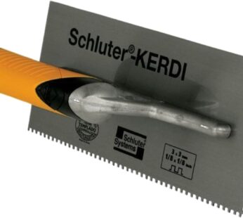 Schluter Kerdi Square-Notch Trowel – Ideal for Installing Kerdi –